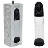 Pumped Cyberpulse Automatic Penis Pump USB Rechargeable Clear Intimacy Device Black PUMPS Male Electric